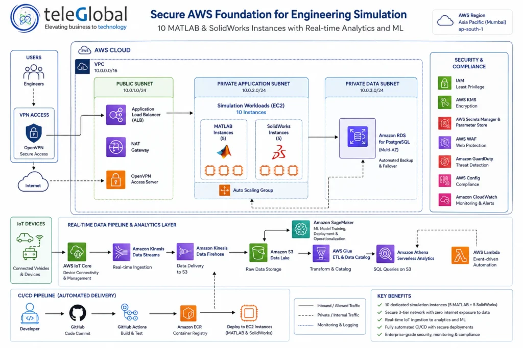 10 Engineering Simulation Instances Deployed on a Secure AWS Foundation 10 Engineering Simulation Instances Deployed on a Secure AWS Foundation
