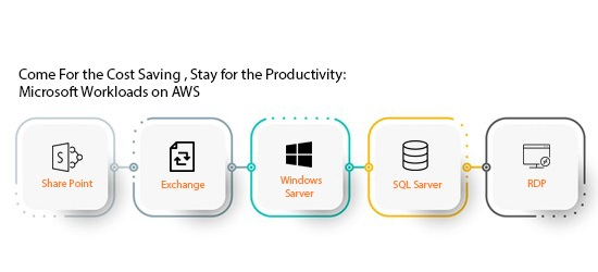 Come for the Cost Savings, Stay for the Productivity: Microsoft Workloads on AWS