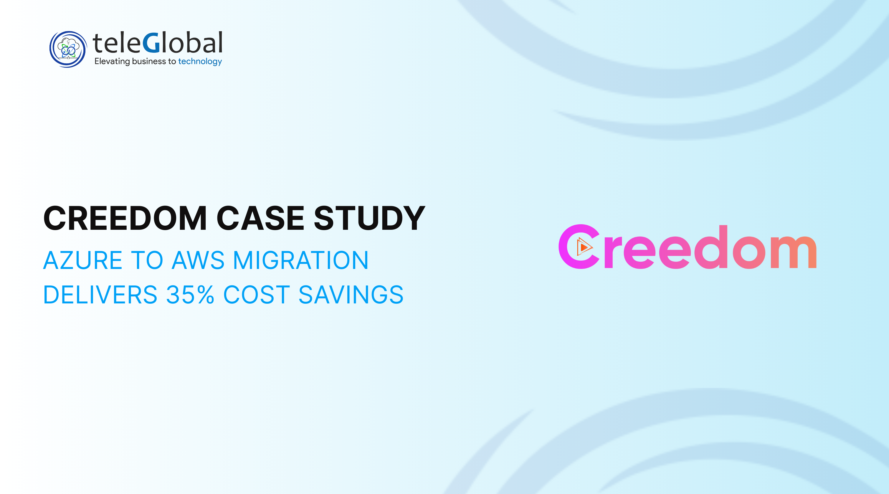 TeleGlobal Helps Creedom.ai Move from Azure to AWS